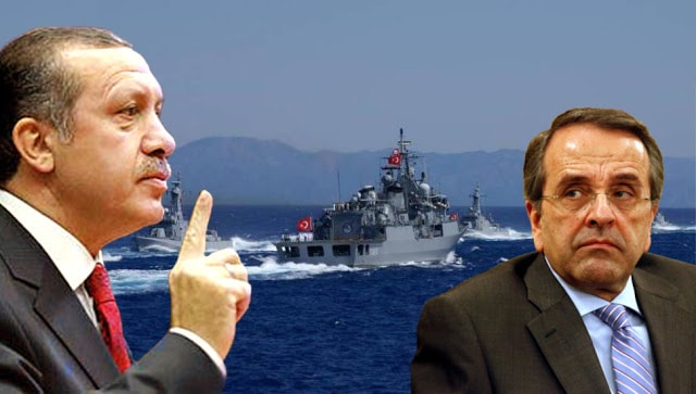 erdogan samaras sto bathos aigaio