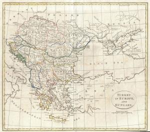 ethnographic map of the Balkans 1799 01