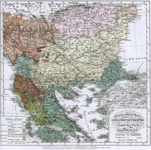 ethnographic map of the Balkans 1882 01