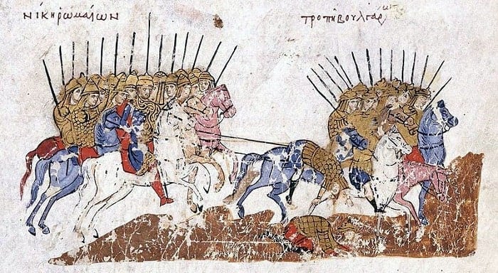 victory of the byzantines over the bulgarians from john skylitzes 01